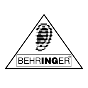 behringer logo black and white